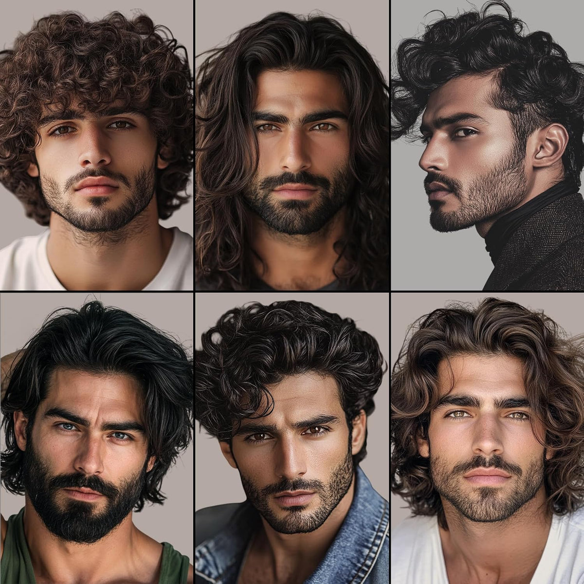 Beardo Classic Curls Combo (Set of 3) | Man Curls Curl Cream, Hair Volumizing Sea Salt Spray, Detangling Hair Brush | Flaxseed Gel for Hair, Leave in Cream, Hair Spray