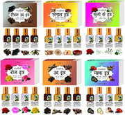 Parag fragrances Pure Rose Attar Liquid Perfume 6Ml Combo Pack/Long Lasting Attar Perfume For Men And Women/Alcohol Free For Pooja