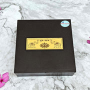 SHINDE EXPORTS Shirdi Sai Baba Charan paduka Gift Box for puja (12x12cm)