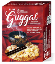 Parag Fragrances 100% Natural Resin Dhoop Sticks for Pooja, Home Fragrance, Hawan, Air Purification and Meditation (Combo - Real Loban & Pure Guggal)