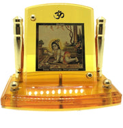 Diviniti Gold Plated Laddu Gopal Ji Car Frame