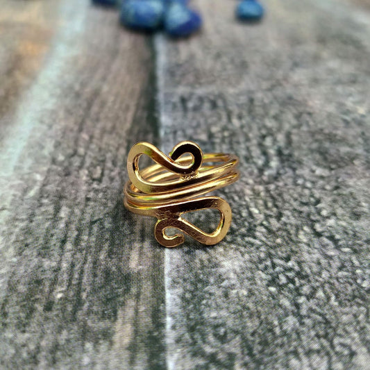 SHINDE EXPORTS Copper Toe rings for women pure