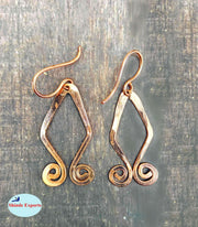 SHINDE EXPORTS copper earrings for women stylish traditional jhumka earring