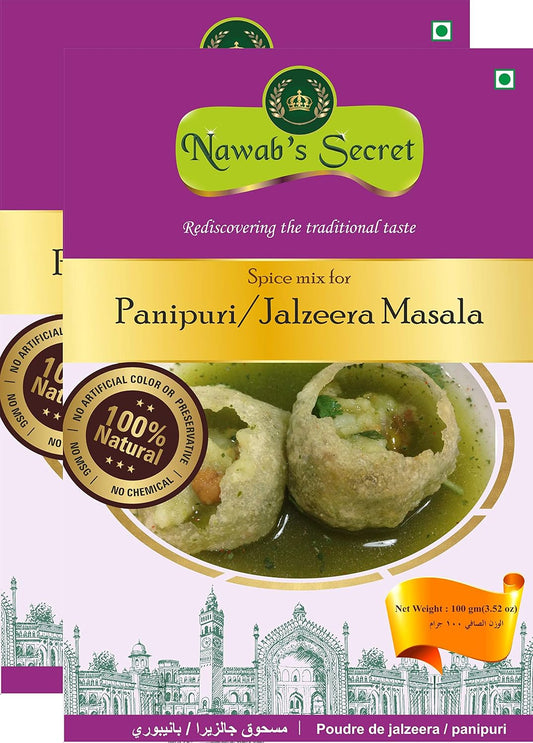 Nawab's Secret Panipuri(Jalzeera) Masala, 100 gm