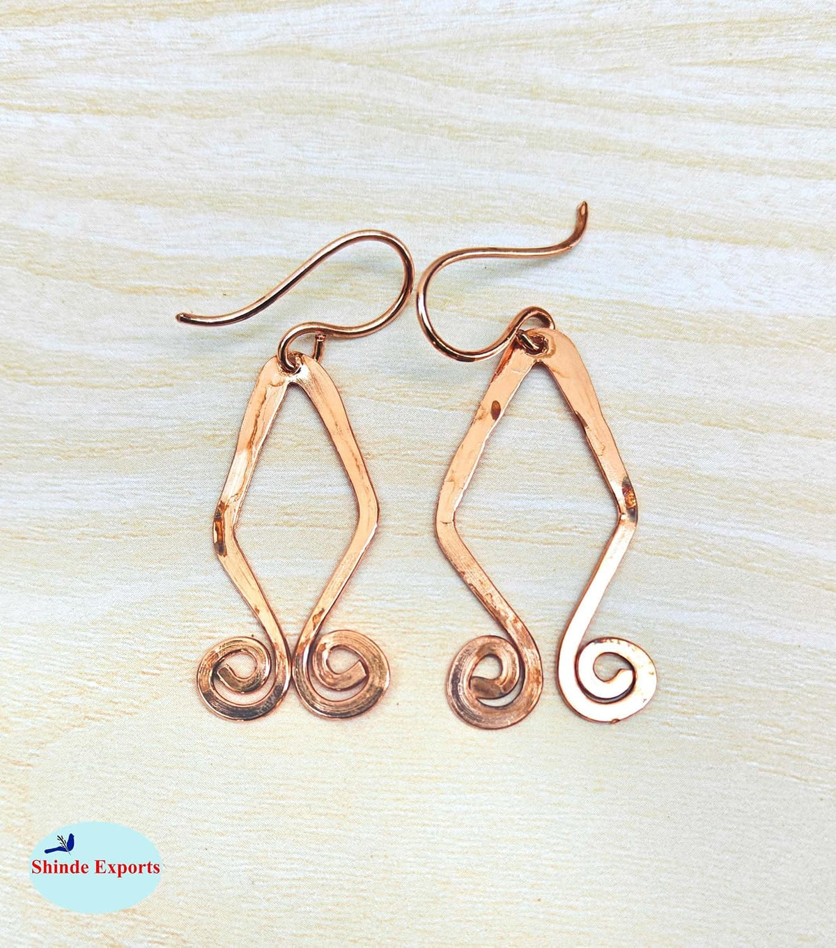 SHINDE EXPORTS copper earrings for women stylish traditional jhumka earring