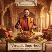 IndianJadiBooti Pure Sathi Chawal | Shashtika Shali Red Rice Whole Grain 250 Grams Pack