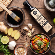 Urban Platter Coconut Aminos, 250ml (Umami Seasoning Sauce, Soy-Free, Gluten-Free, Perfect for Dipping Asian appetizers, for dressings and More)