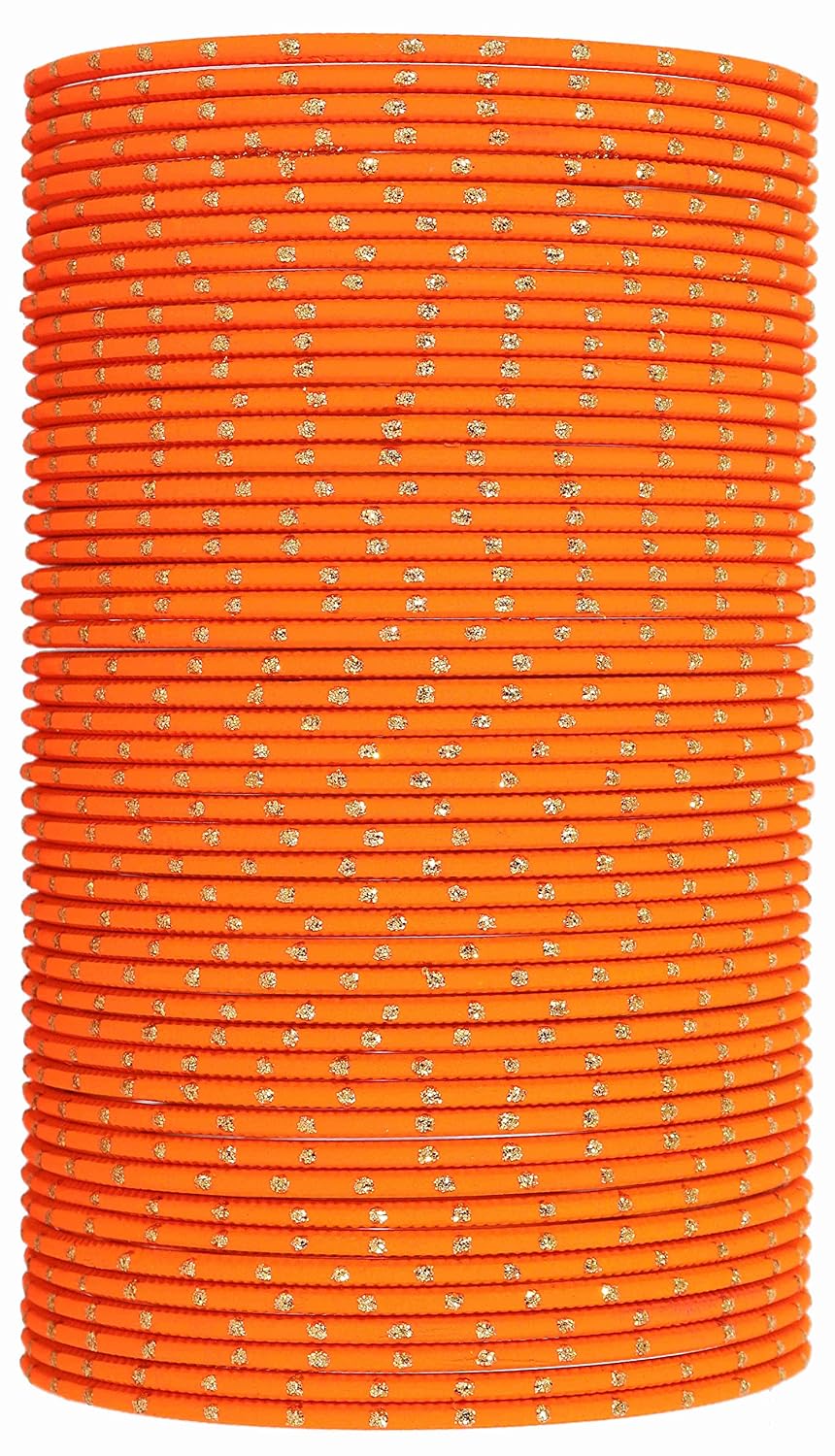 NMII Bangle Set for Women (Orange) (MNY1-Orange-2.6)