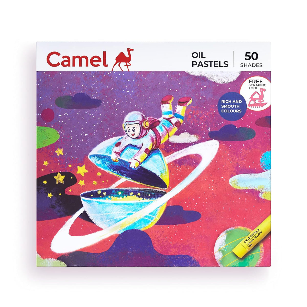 Camel Camlin Kokuyo Oil Pastel (50 Shades)