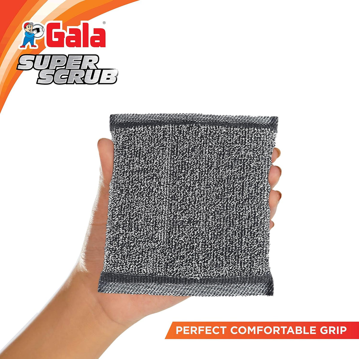 Gala Super Scrub Set (Black, 1 Piece)
