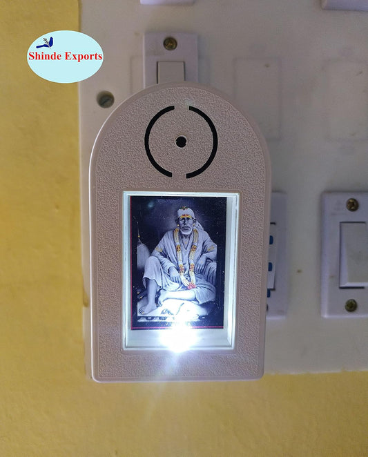 SHINDE EXPORTS Shirdi Saibaba mantra chanting machine box with 21 mantras for meditation pooja worship (DESIGN 8)