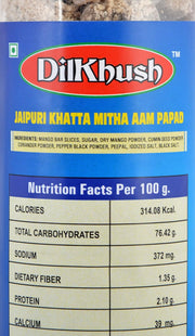 DilKhush Jaipuri Aam Papad, 1000 Grams, Pack of 5