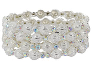 NMII Metal with Zircon Gemstone Kada Set For Women and Girls