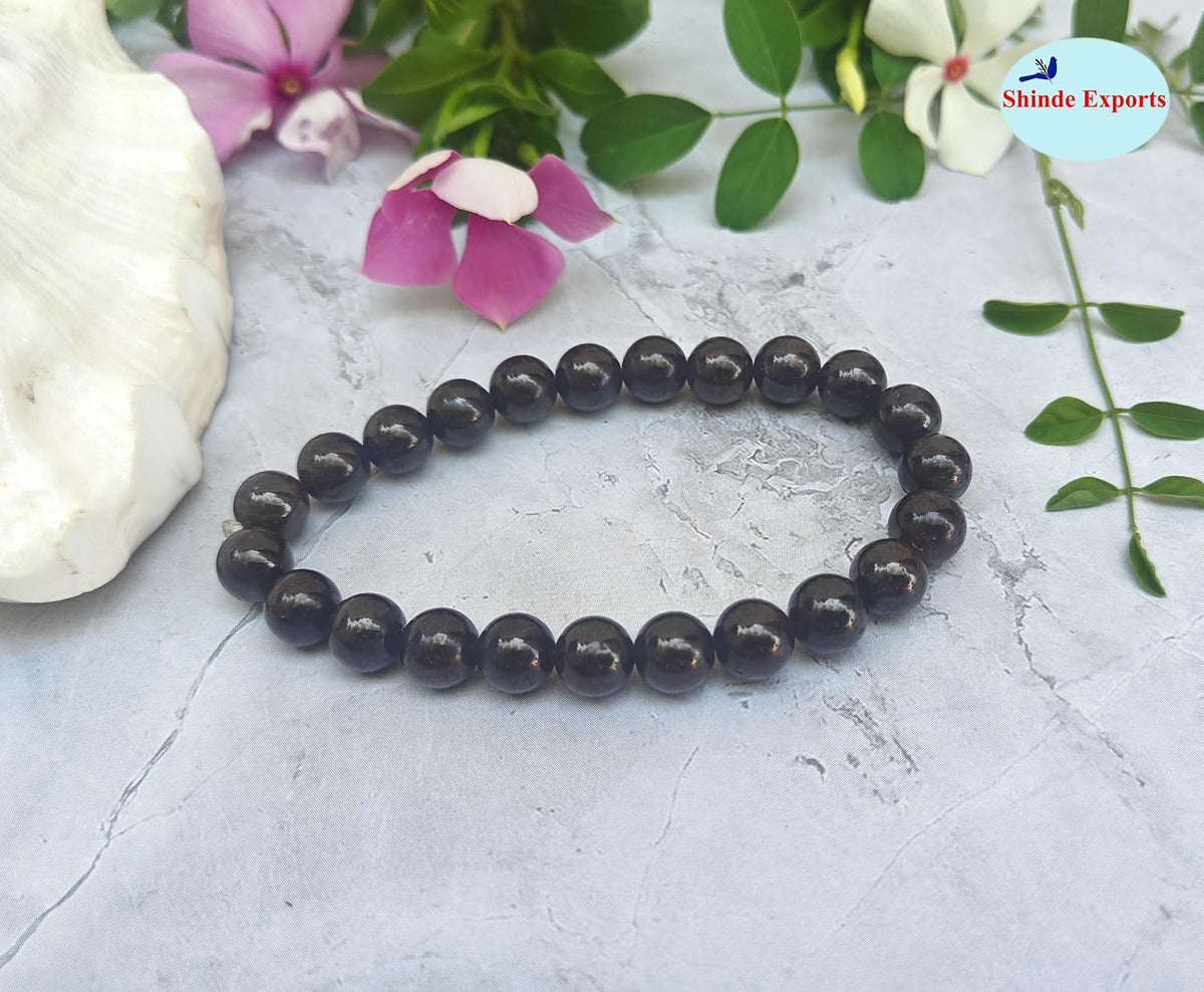 SHINDE EXPORTS Natural Garnet Gemstone Bracelet for men and women