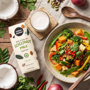 Urban Platter Coconut Milk, 250ml (18% Fat, 100% Natural & Unsweetened, Ideal for Curries, Baking & Desserts)
