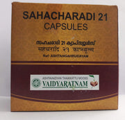 VAIDYARATNAM Sahacharadi, 21 Capsules
