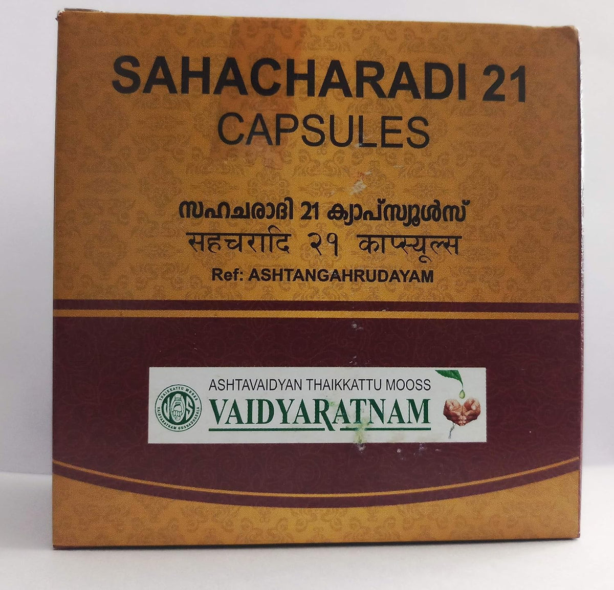 VAIDYARATNAM Sahacharadi, 21 Capsules