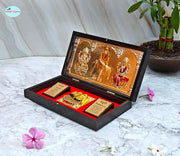 SHINDE EXPORTS Shirdi Sai Baba Charan paduka Gift Box for puja (21x11.5cm)