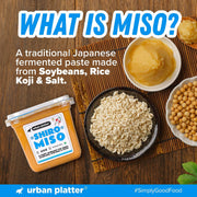 Urban Platter Shiro Miso, 500g (Light Miso Paste | Soy Based | Japanese Staple)