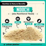Urban Platter Nutritional Yeast Flakes, 70g (Unfortified | Plant Based | Nutty and Cheesy Flavour)