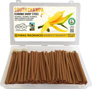 Parag fragrances Hand Crafted, Long Lasting South Champa Natural Essential oils and Herbs Premium Dhoop Sticks for Prayer (Without Charcoal and Bamboo) 200gm Pack