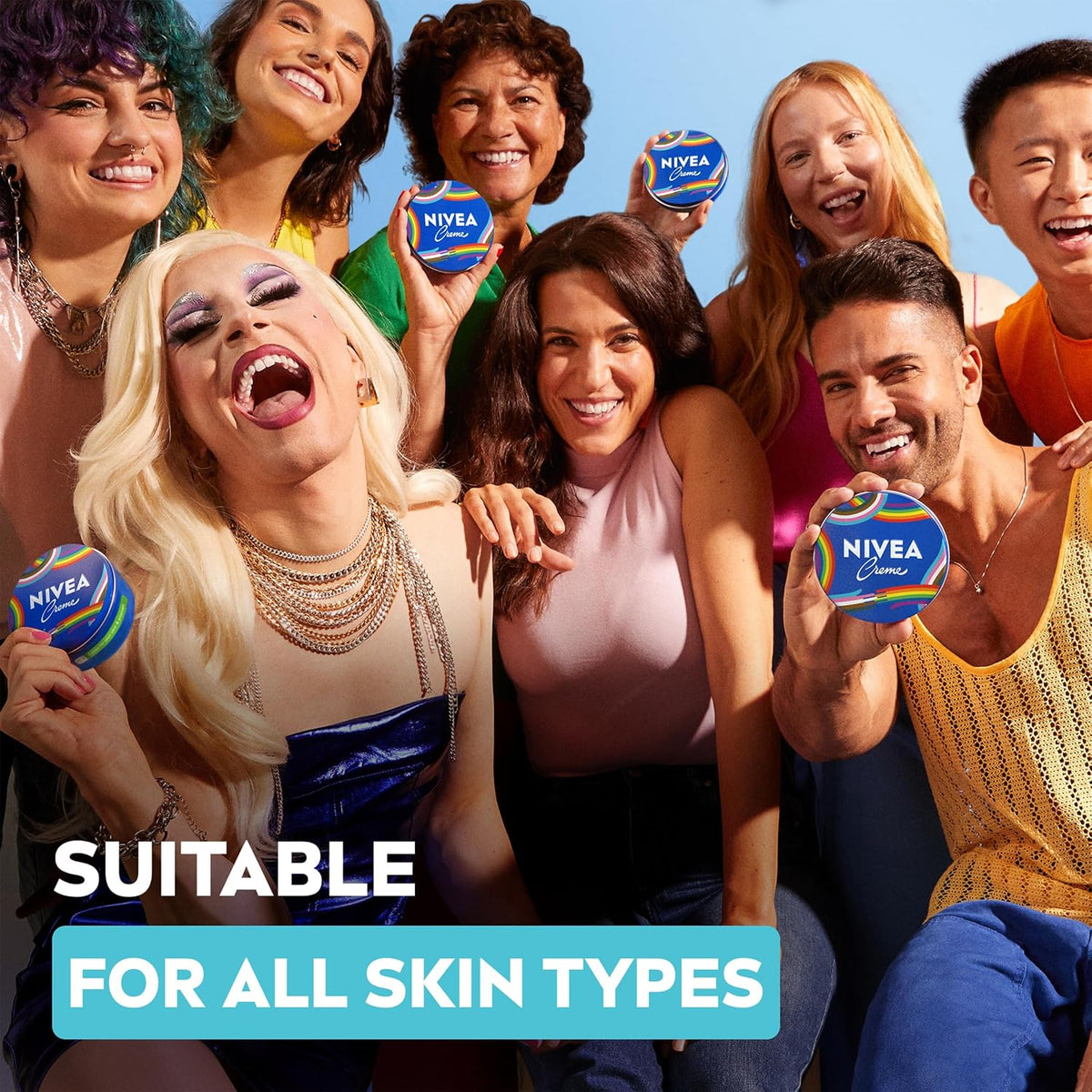 NIVEA Crème | Multi Purpose Cream | Gentle Moisturization | All Skin Types | All Season Cream (250ml)