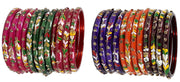 NMII Bangle Set for Women (Multi-Colour)