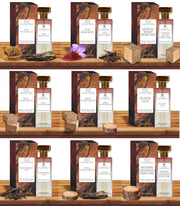 Parag Fragrances Combo Pack of Kesar Chandan Attar Perfume Spray 50ml and Kesar Chandan Attar Roll on 6ml (Long Staying Attar Perfume Spray For Men and Women) (Contain Denat Alcohol)