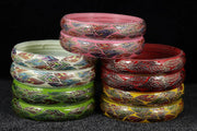 NMII Glass Bangle Set for Women