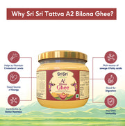 Sri Sri Tattva A2 Bilona Ghee 250 ml