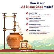 Sri Sri Tattva A2 Bilona Ghee 250 ml