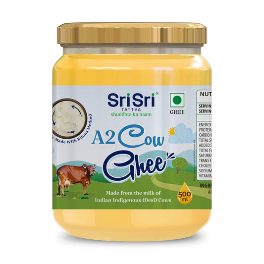 Sri Sri Tattva A2 Cow Ghee, 500 ml