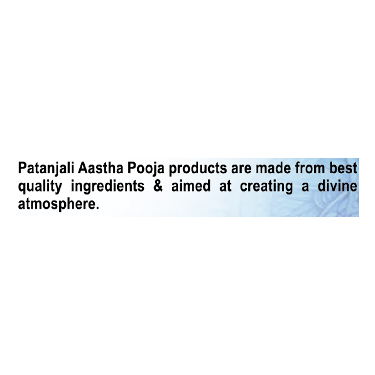 Patanjali Aastha Premium Deluxe Dhoop - 20 N