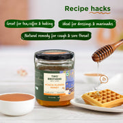 Two Brothers Organic Farms Acacia Honey, Raw Mono-floral Unfiltered