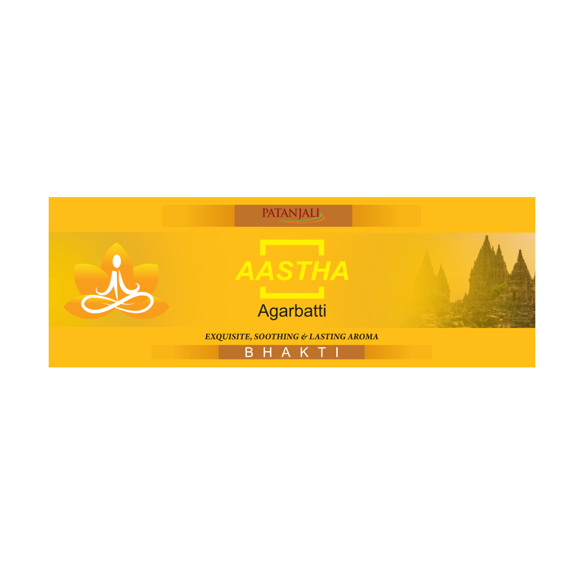 Patanjali Aastha Agarbatti Bhakti - 18 Stick