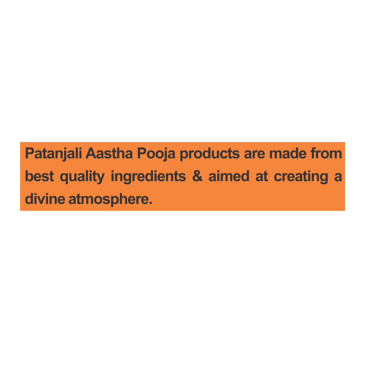 Patanjali Aastha Agarbatti Champa