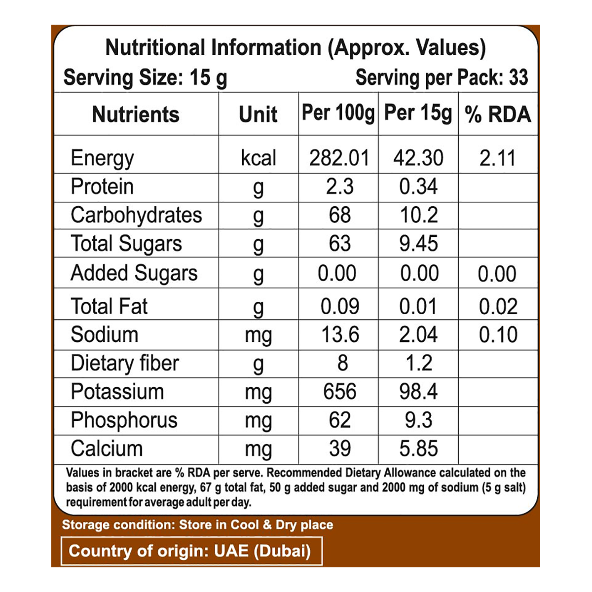 Patanjali Dates (Ajwa)