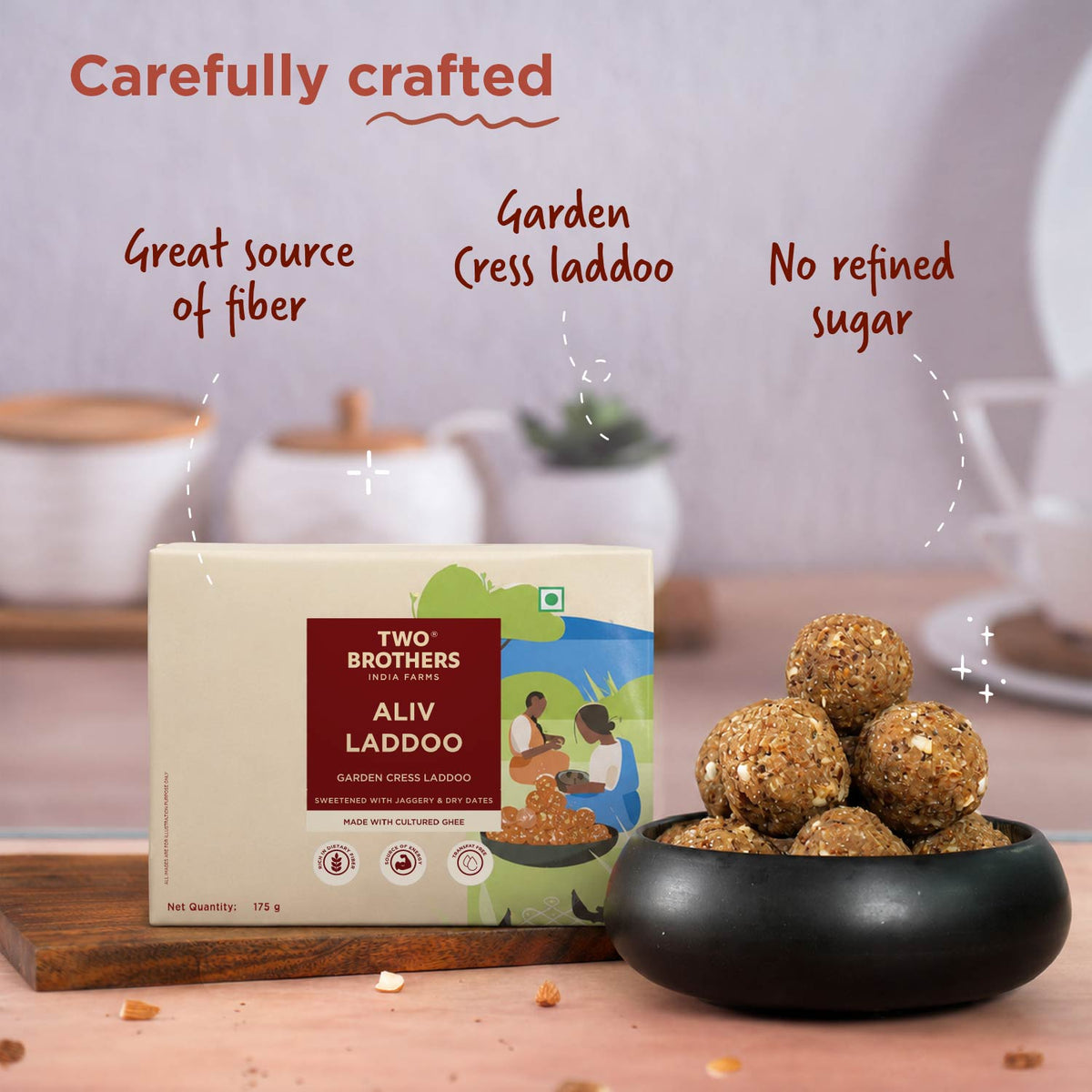 Two Brothers Organic Farms Aliv Laddoo