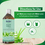 Sri Sri Tattva Aloe Vera Juice | No Added Sugar | 1 L