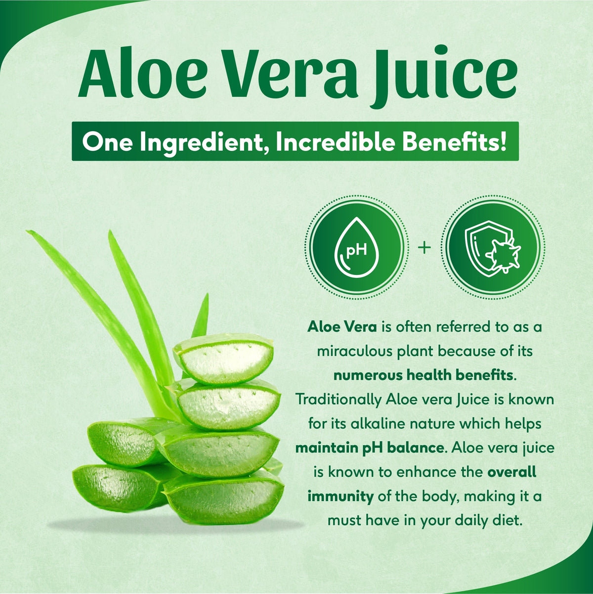 Sri Sri Tattva Aloe Vera Juice | No Added Sugar | 1 L