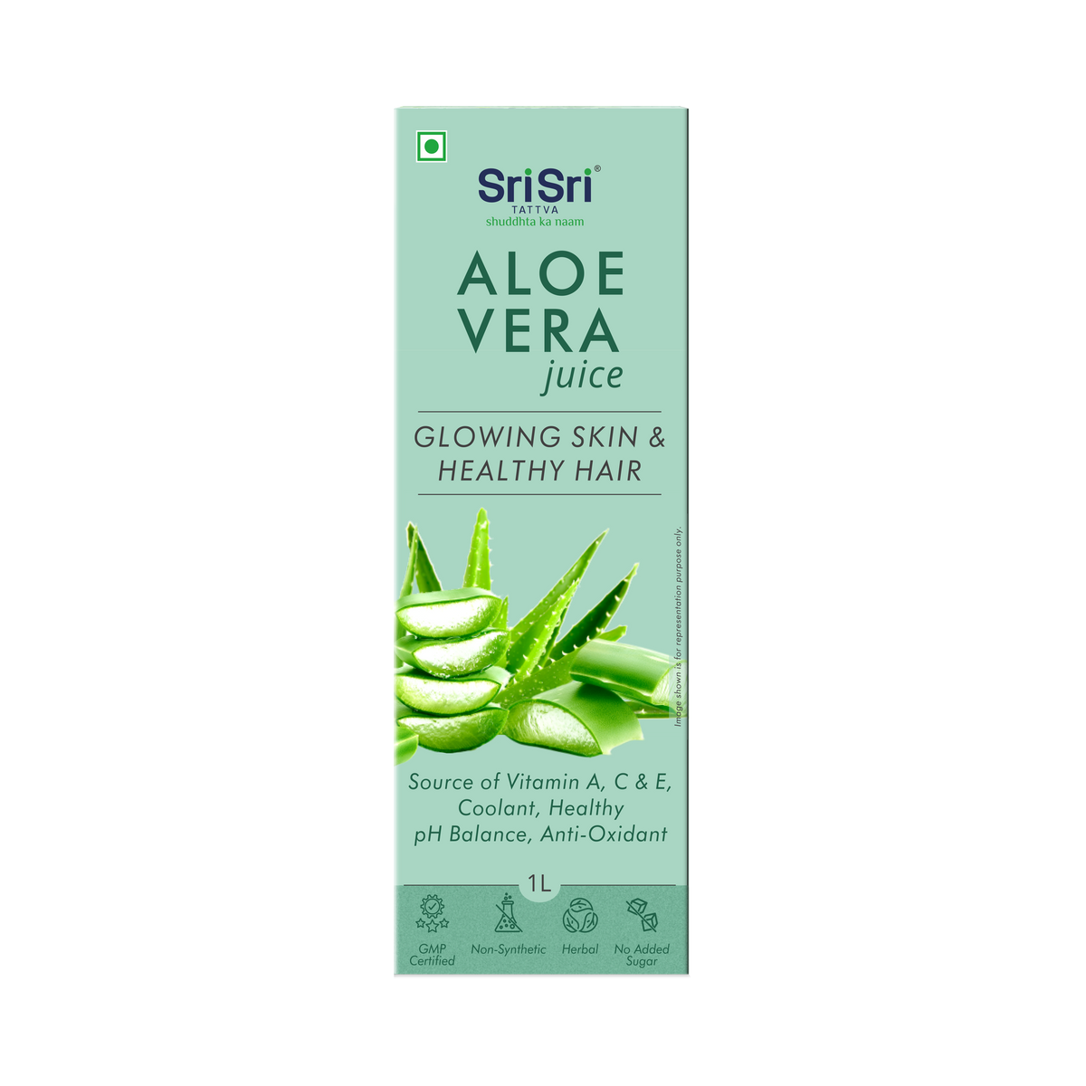 Sri Sri Tattva Aloe Vera Juice | No Added Sugar | 1 L