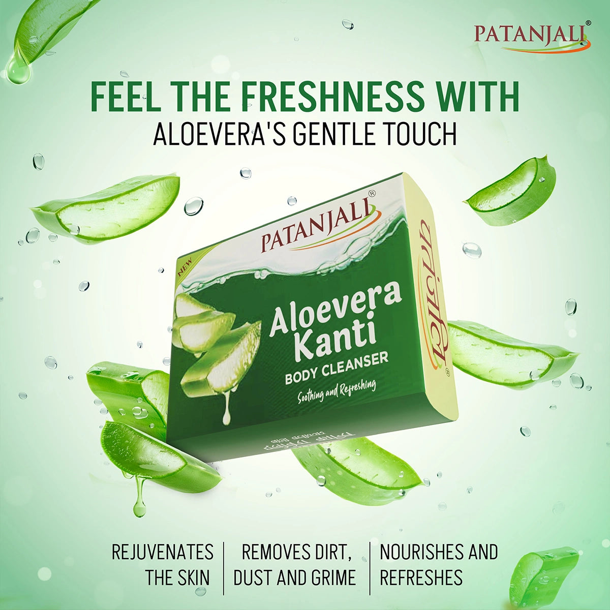 Patanjali Aloevera Kanti Body Cleanser