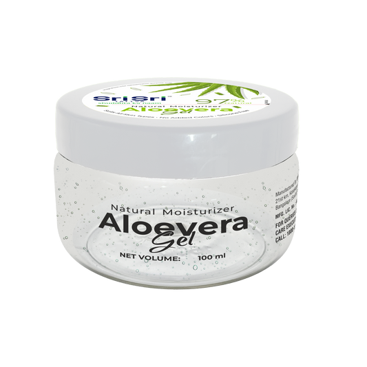 Sri Sri Tattva Aloevera Gel | Natural Moisturizer, Suits all Skin Types | 100 ml