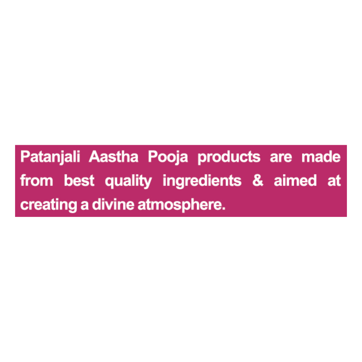 Patanjali Aastha Agarbatti Amber