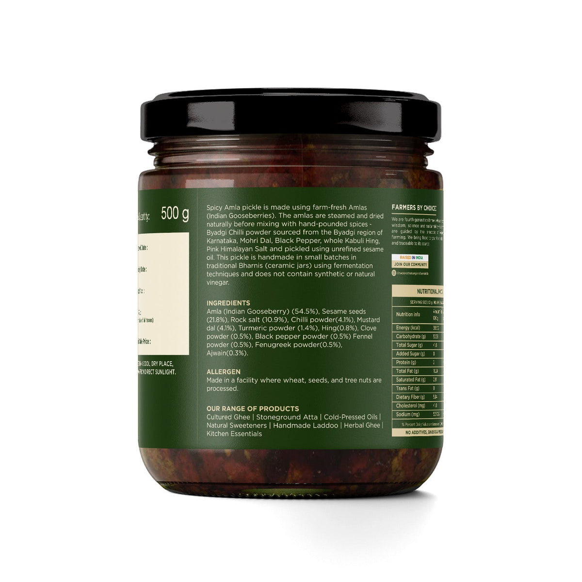 Two Brothers Organic Farms Spicy Amla Pickle