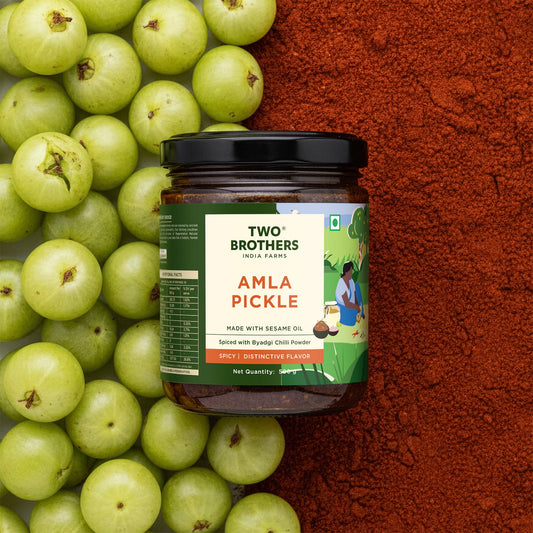 Two Brothers Organic Farms Spicy Amla Pickle