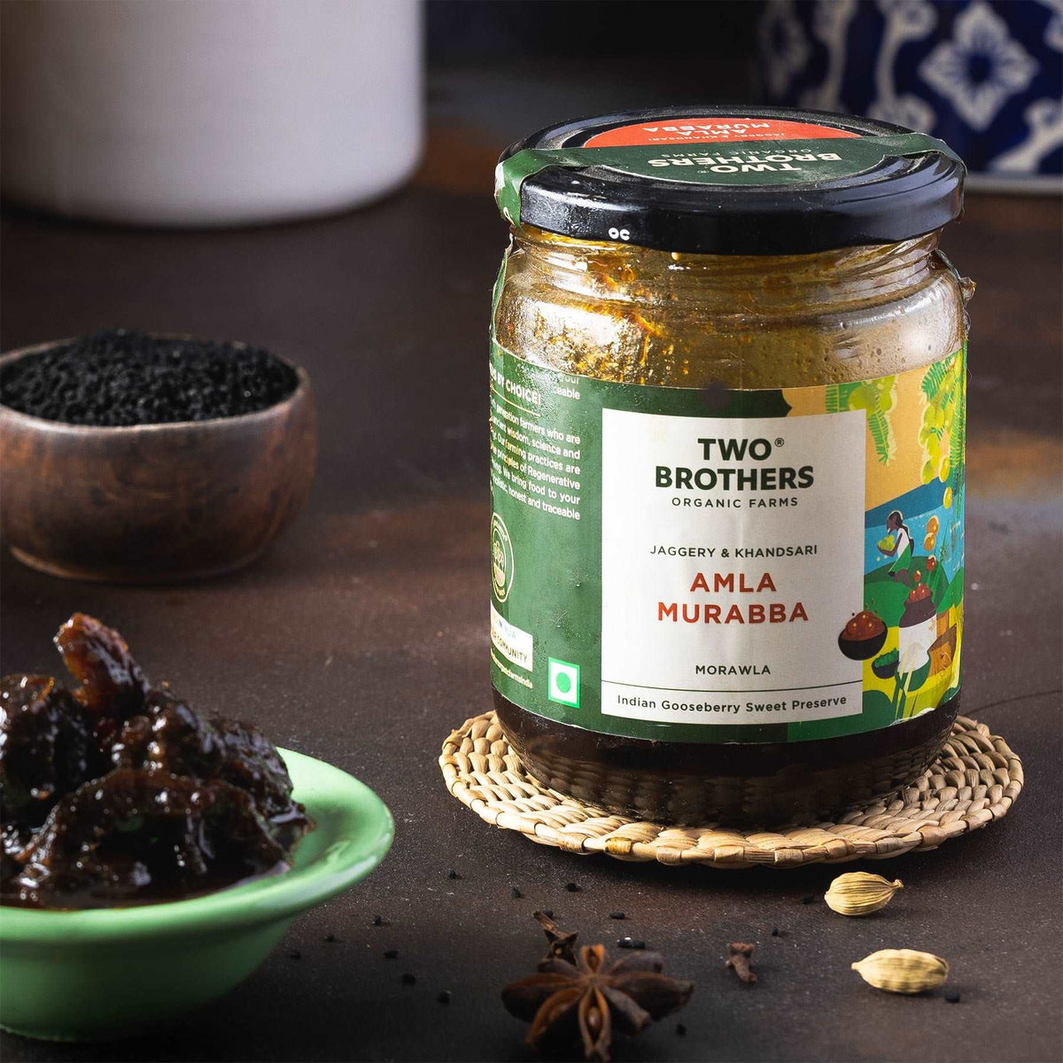 Two Brothers Organic Farms Amla Murabba