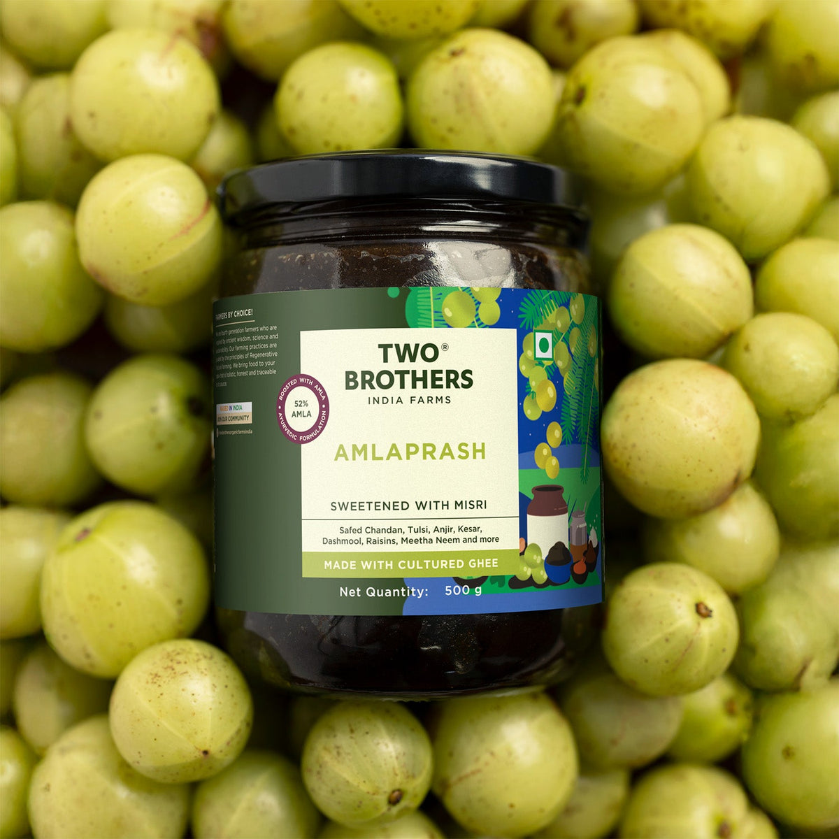 Two Brothers Organic Farms Amlaprash (Limited Edition Chyawanprash)
