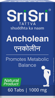 Sri Sri Tattva Ancholean - Promotes Metabolic Balance | 60 Tabs, 1000 mg