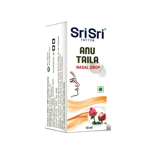 Sri Sri Tattva Anu Taila - Nasal Drop, 10 ml